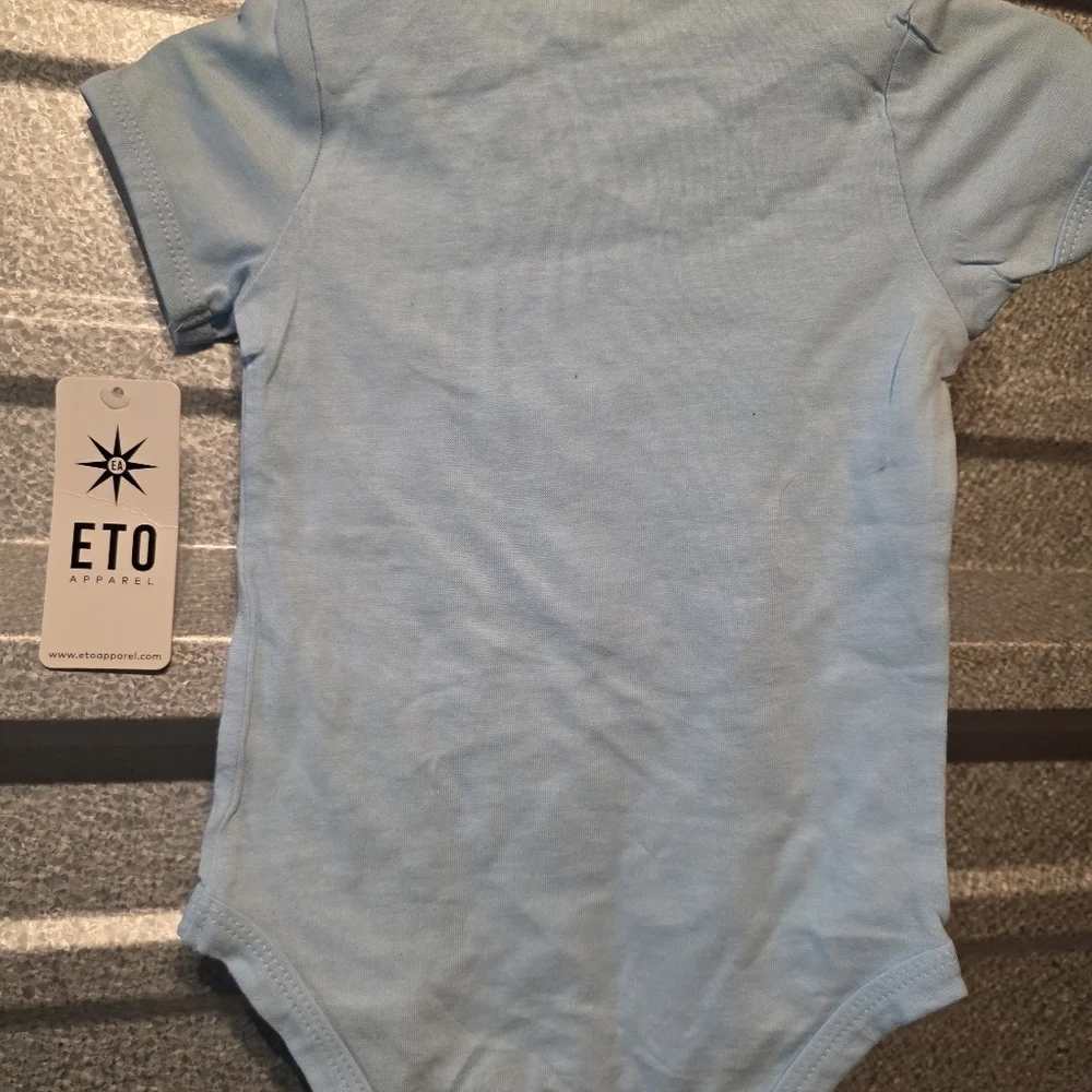 Faded Glory Pirate Patrol Light Blue Bodysuit